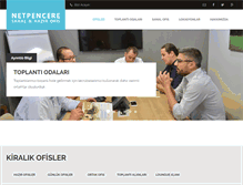 Tablet Screenshot of netpencere.com